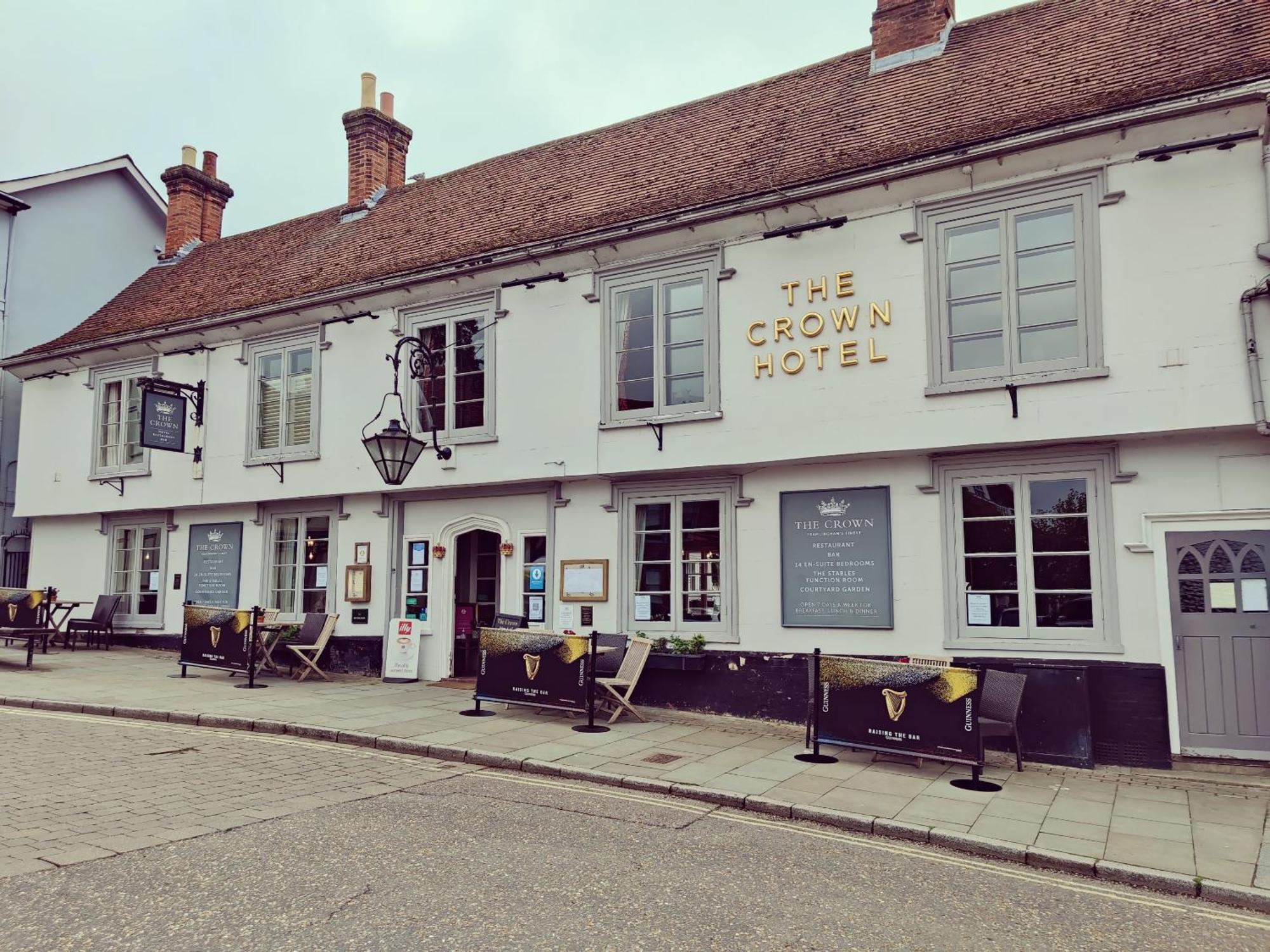 The Crown Hotel Framlingham Eksteriør billede